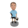 Picture of Custom Bobblehead Doll: Man Doing Earth Work