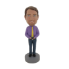 Picture of Custom Bobblehead Doll: Man Holding A Calculator