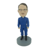 Picture of Custom Bobblehead Doll: Man In Blue Uniform