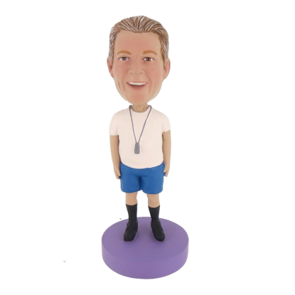 Picture of Custom Bobblehead Doll: Referee With White Shirt