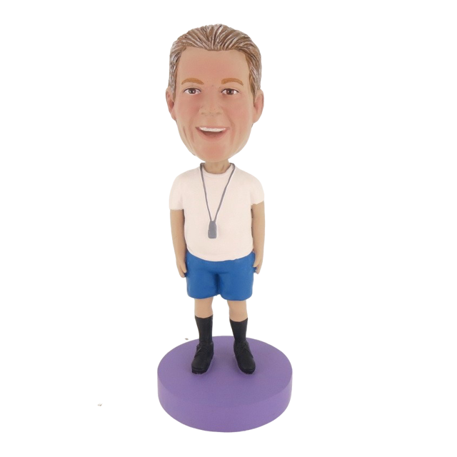 Picture of Custom Bobblehead Doll: Referee With White Shirt
