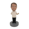 Picture of Custom Bobblehead Doll: Man With One Hand On The Behind