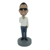 Picture of Custom Bobblehead Doll: Cool Man With Sunglass
