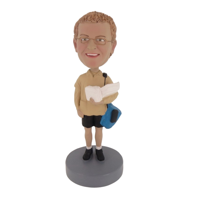 Picture of Custom Bobblehead Doll: Casual Man Going Out