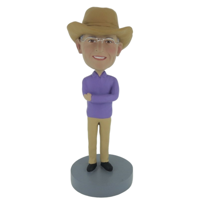 Picture of Custom Bobblehead Doll: Cowboy Hands Crossing