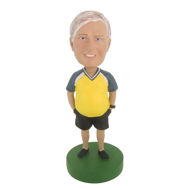 Picture of Custom Bobblehead Doll: Hands In Shorts Male
