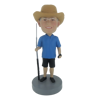 Picture of Custom Bobblehead Doll: Fisherman With Rod