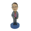 Picture of Custom Bobblehead Doll: Man In Gray Coat