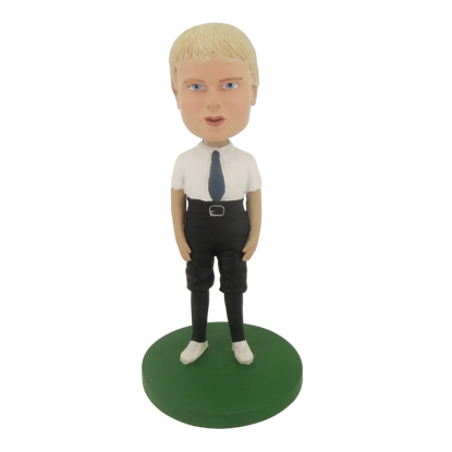 Picture of Custom Bobblehead Doll: Man With White TShirt And Short Jeans