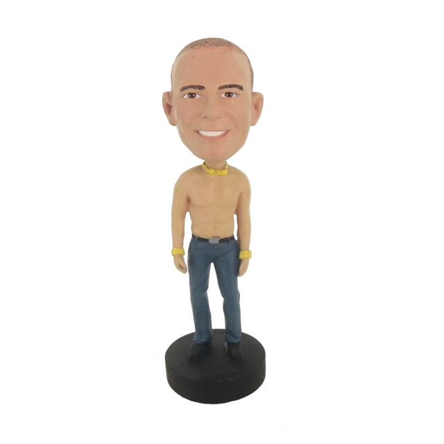 Picture of Custom Bobblehead Doll: Naked Casual Man