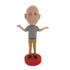 Picture of Custom Bobblehead Doll: Old Man With Hands Up