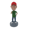 Picture of Custom Bobblehead Doll: Casual Man In Red Hat