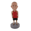 Picture of Custom Bobblehead Doll: Casual Man In Red Shirt