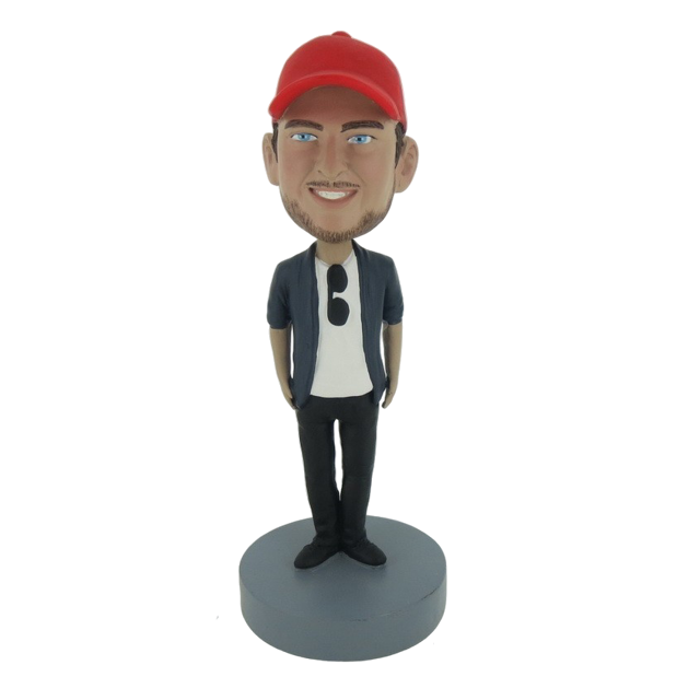Picture of Custom Bobblehead Doll: Cugar In Red Hat