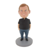 Picture of Custom Bobblehead Doll: Fat Boy In Black