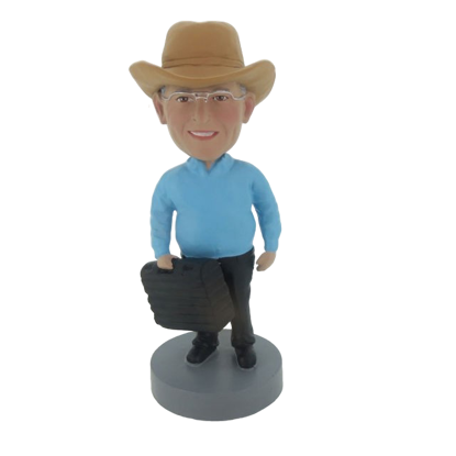 Picture of Custom Bobblehead Doll: Cowboy And Toolbox