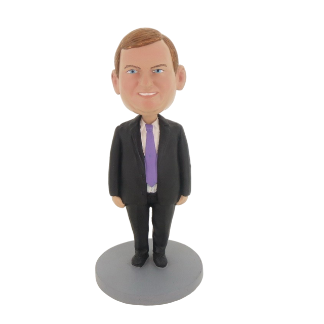 Picture of Custom Bobblehead Doll: Fatter Business Man