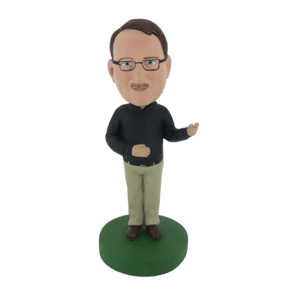 Picture of Custom Bobblehead Doll: Kind Man Welcoming You