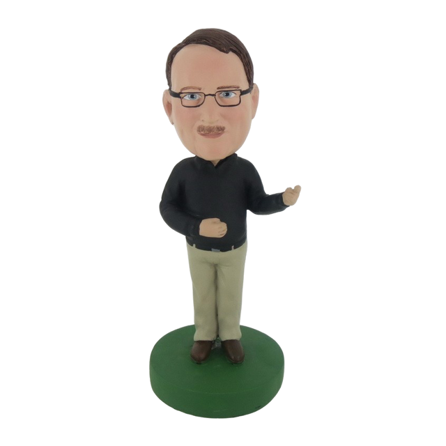 Picture of Custom Bobblehead Doll: Kind Man Welcoming You