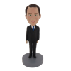 Picture of Custom Bobblehead Doll: Man In Suit Smiling