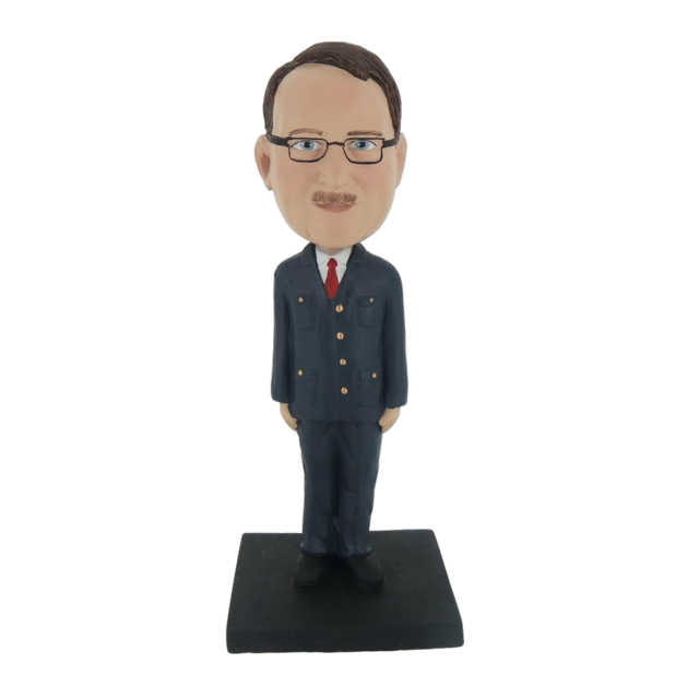 Picture of Custom Bobblehead Doll: Man In Working Suite And Tie