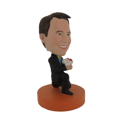 Picture of Custom Bobblehead Doll: Man Propose