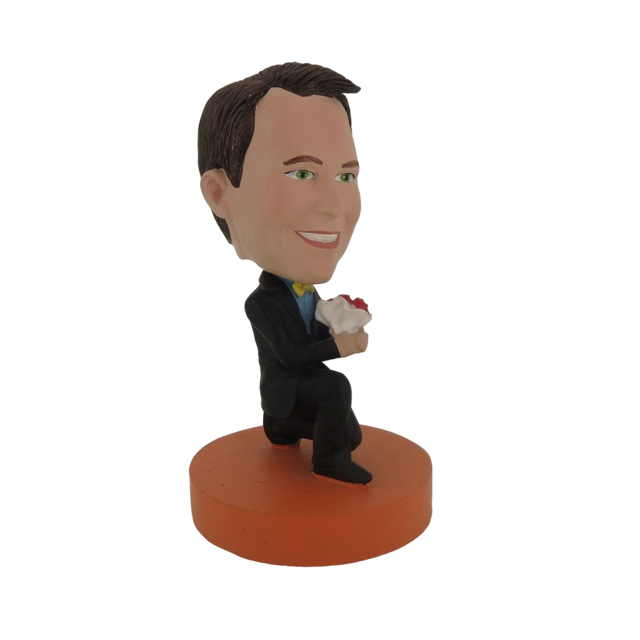 Picture of Custom Bobblehead Doll: Man Propose