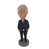 Picture of Custom Bobblehead Doll: Serious Old Business Man