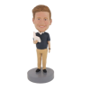 Picture of Custom Bobblehead Doll: Standing Reading Man