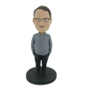 Picture of Custom Bobblehead Doll: Man In Work Suit