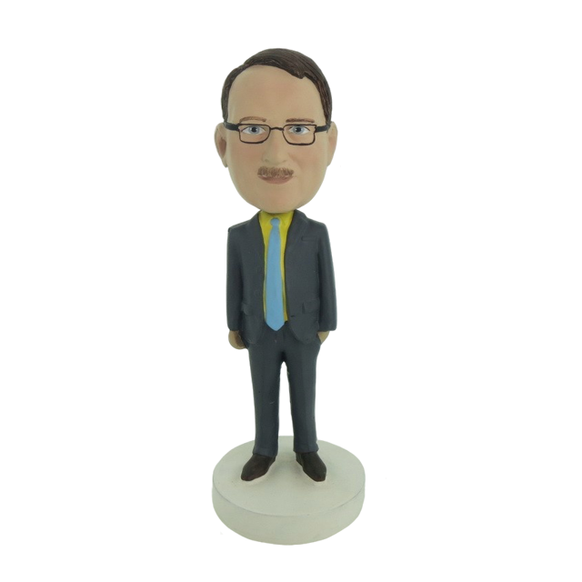 Picture of Custom Bobblehead Doll: Business Man With Formal Style