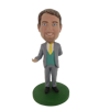 Picture of Custom Bobblehead Doll: Business Man Inviting