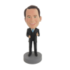 Picture of Custom Bobblehead Doll: Business Man With Thumb Up