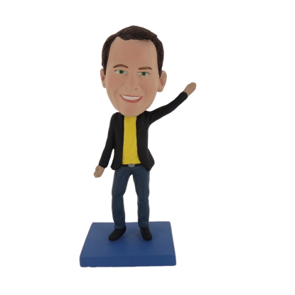Picture of Custom Bobblehead Doll: Casual Man Dancing