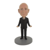 Picture of Custom Bobblehead Doll: Old Man In Pure Black