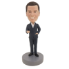 Picture of Custom Bobblehead Doll: Officer With One Hand in Pocket