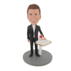Picture of Custom Bobblehead Doll: Man on Rostrum