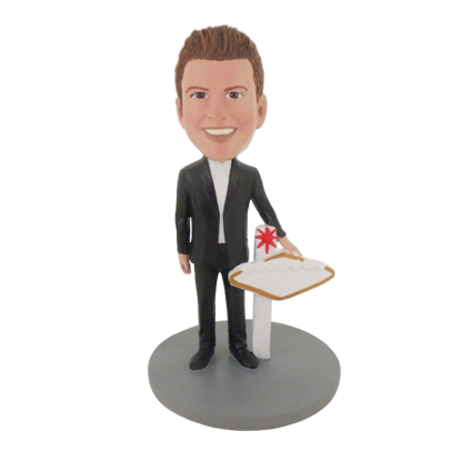 Picture of Custom Bobblehead Doll: Man on Rostrum