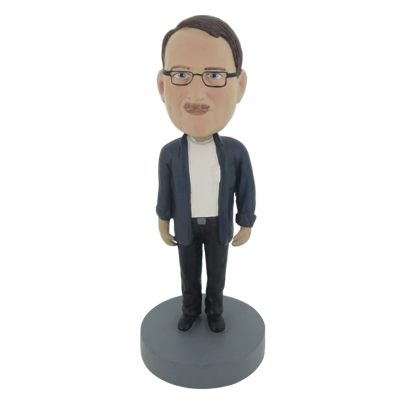 Picture of Custom Bobblehead Doll: Man In Nice Jacket