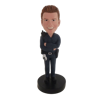 Picture of Custom Bobblehead Doll: Police Officer Arm in Arm