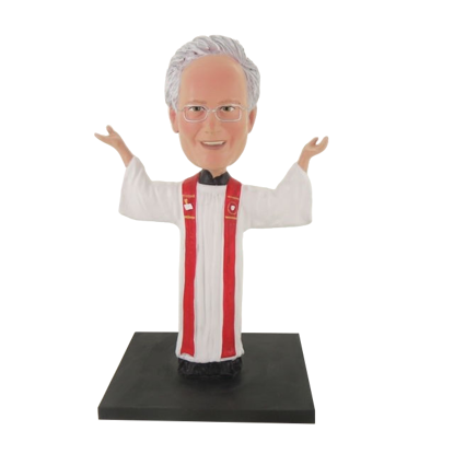 Picture of Custom Bobblehead Doll: Pastor in Praying