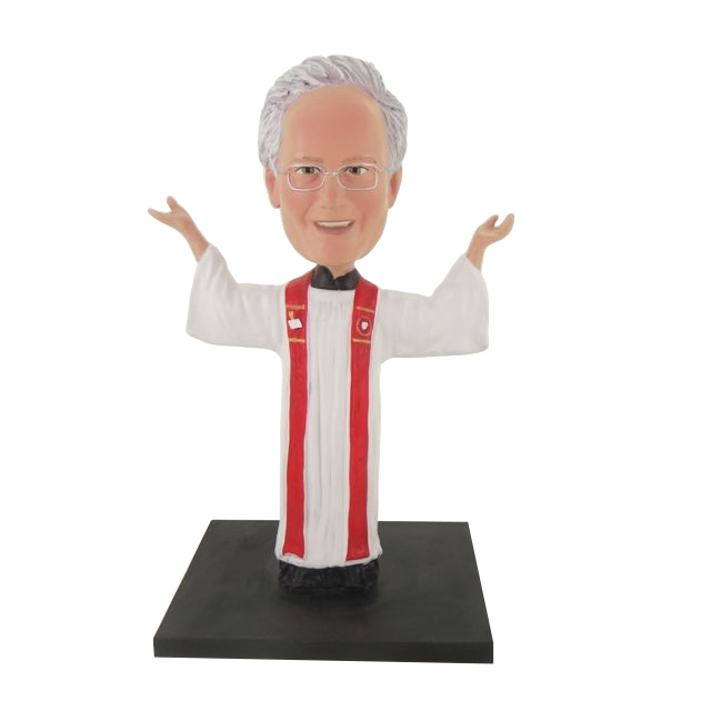 Picture of Custom Bobblehead Doll: Pastor in Praying
