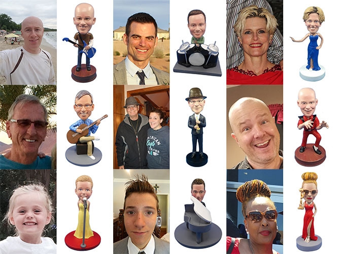Music Custom Bobbleheads Gallery