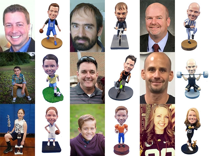 Sports Custom Bobbleheads Gallery