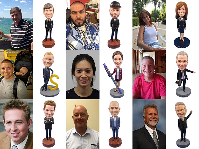 Office Custom Bobbleheads Gallery
