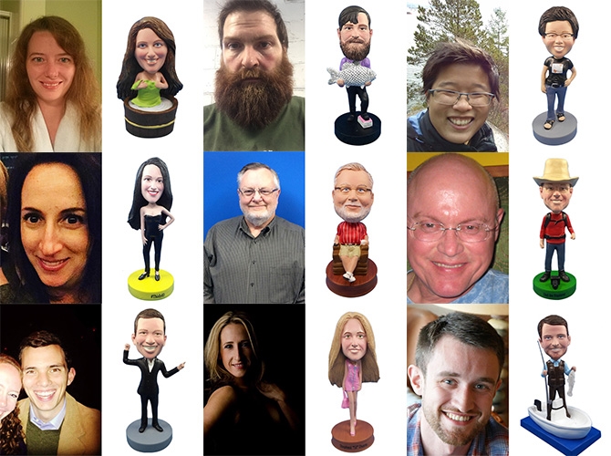 Casual Custom Bobbleheads Gallery