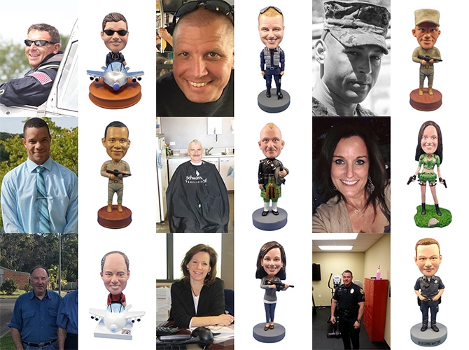 Military Custom Bobbleheads Gallery