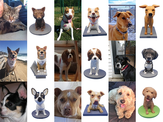 Pet Custom Bobbleheads Gallery