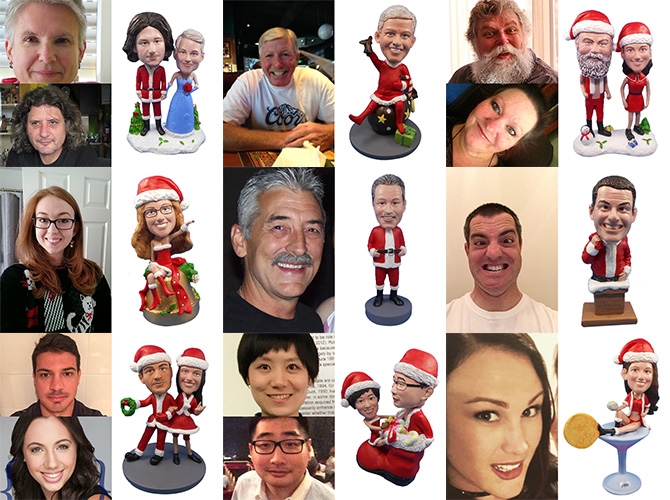 Christmas Custom Bobbleheads