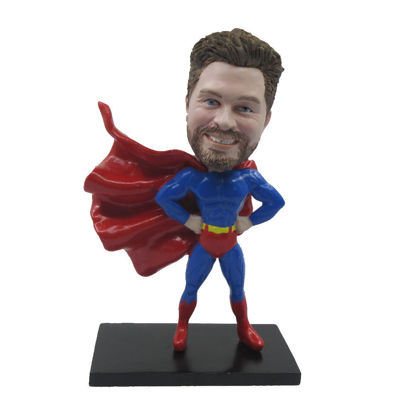 Picture of Custom Bobblehead Doll: Superhero Best Gift for Father and Friend